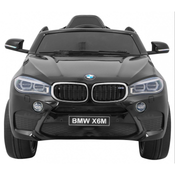 BMW X6M Elektryczne Autko dla dzieci - Czarny SUV + Pilot